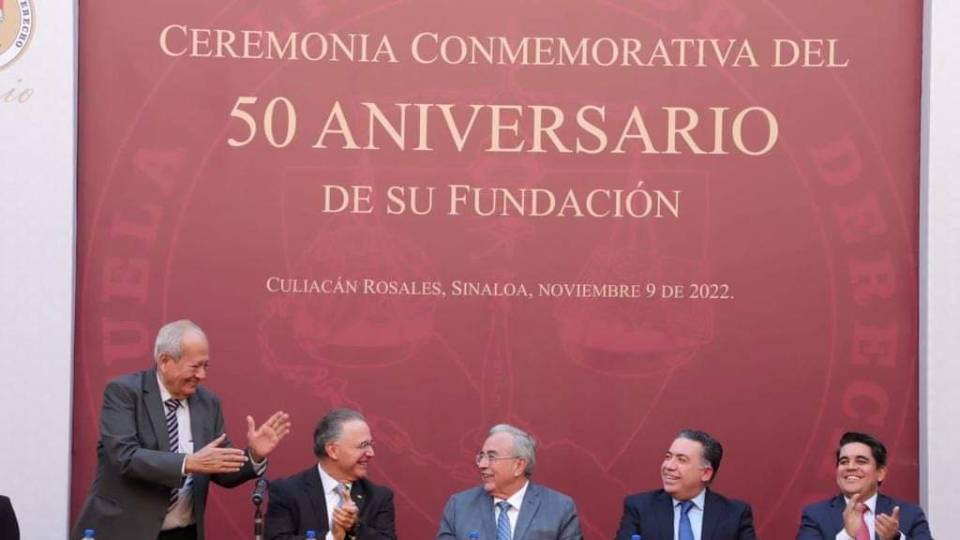 Conmemoran 50 aniversario de la Escuela Libre de Derecho de Sinaloa