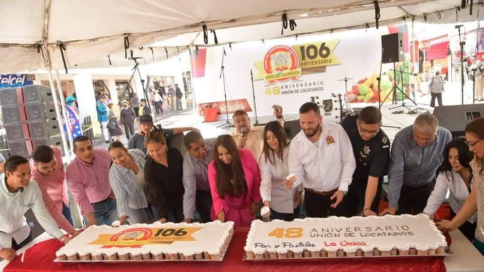 Festejan el 106 aniversario del Mercado Garmendia