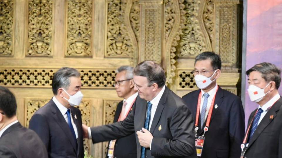 El canciller Marcelo Ebrard representa a México en la Cumbre del G20