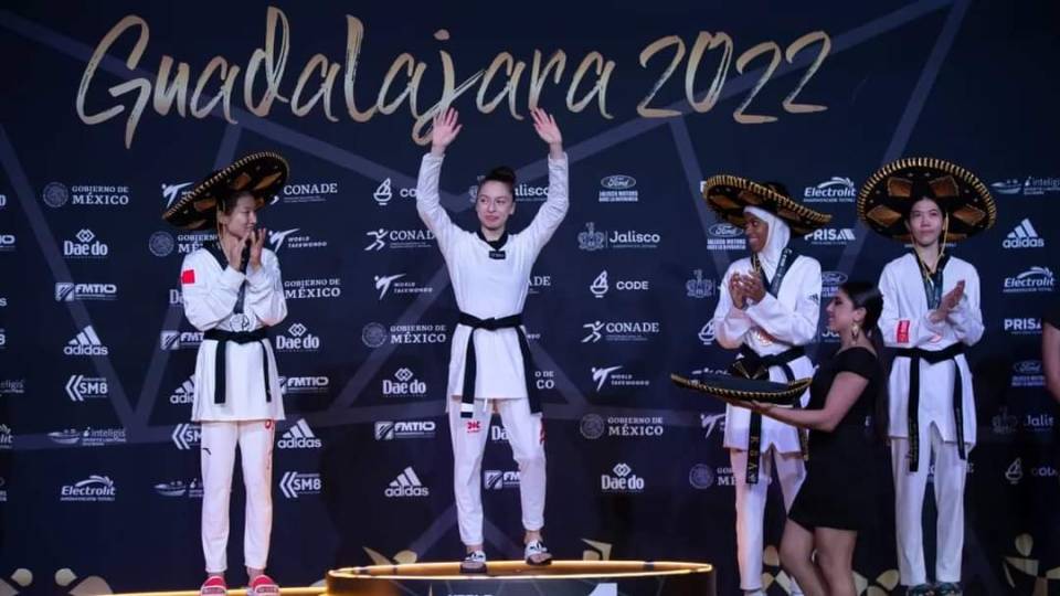 Daniela Souza logra segundo oro para México en Mundial de Taekwondo