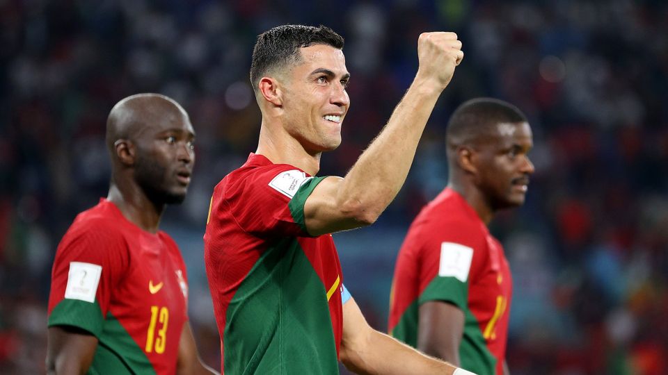 Cristiano Ronaldo anotó en la victoria de Portugal ante Ghana