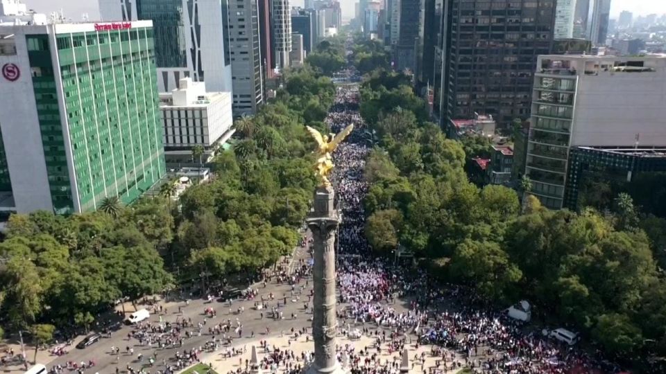 Con marcha y asamblea en el Zócalo celebra AMLO 4 años de la Cuarta Transformación