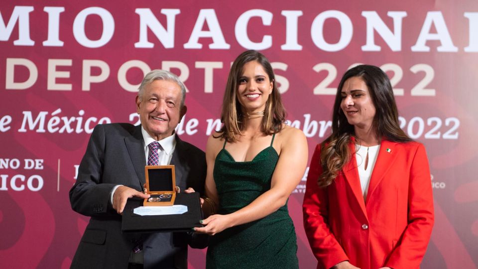 Presidente López Obrador entrega Premio Nacional de Deportes 2022