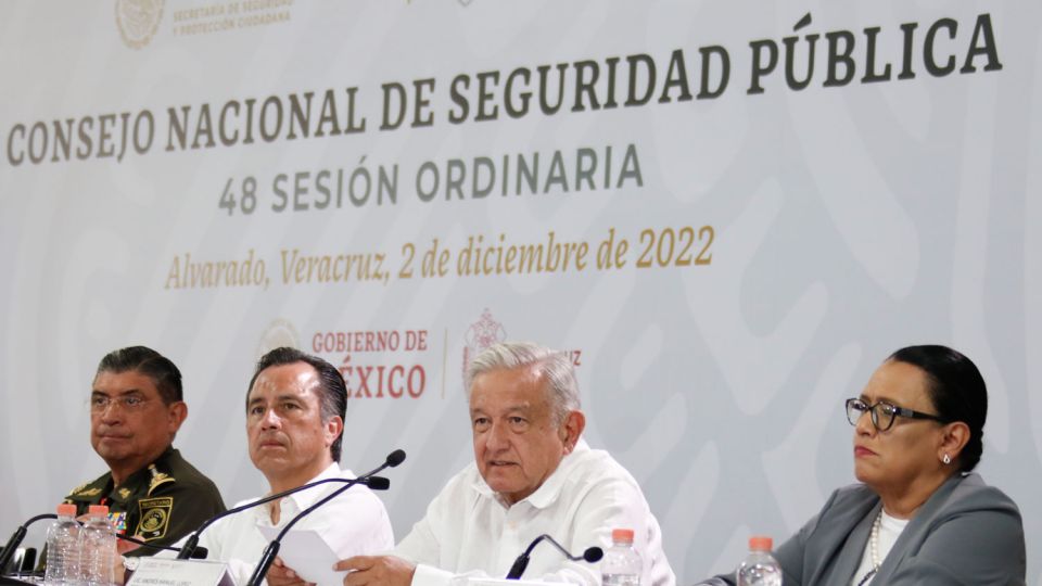 AMLO encabeza la 48 sesión del Consejo Nacional de Seguridad Pública