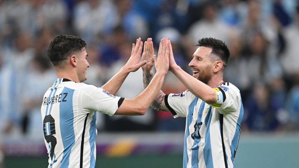 Argentina es el primer finalista de la Copa del Mundo al vencer 3-0 a Croacia