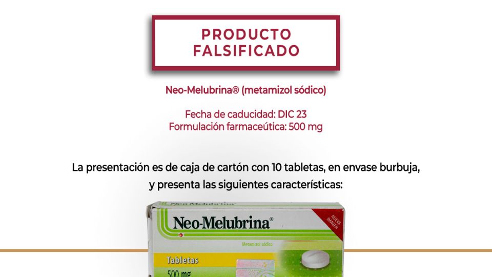 Cofepris alerta sobre falsificación de 7 medicamentos y venta ilegal de fármaco no autorizado