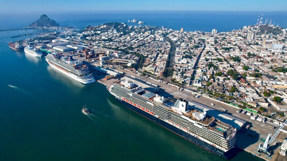 Continúa la confianza en Mazatlán, este martes arribaron al puerto 3 cruceros turísticos