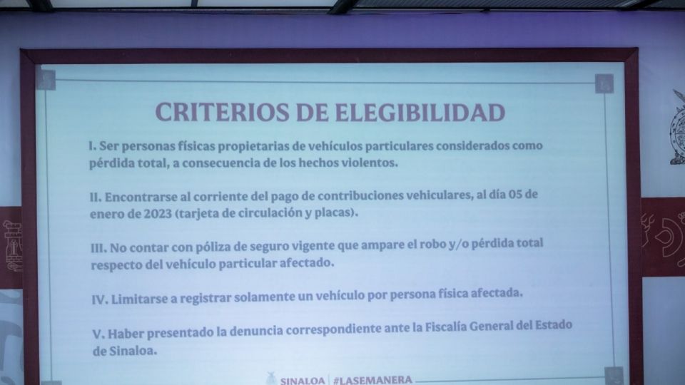 Avanzan las primeras solicitudes para el pago de vehículos despojados el 5 de enero