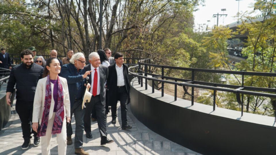 AMLO inaugura elemento del proyecto Chapultepec: Naturaleza y Cultura