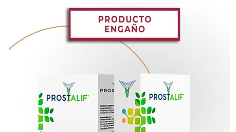 Alertan sobre Prostalif por registro sanitario manipulado y permisos de publicidad ajenos