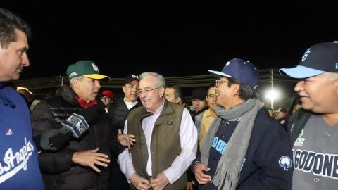 Sinaloa es mi equipo: Rocha Moya en el tercer juego de Cañeros contra Algodoneros