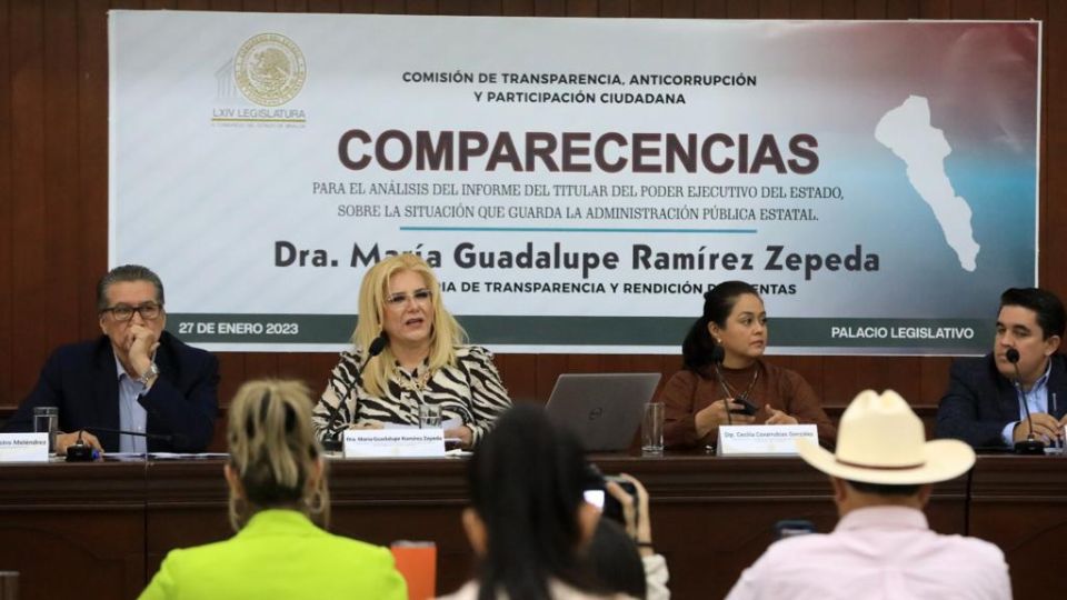 "Transita Sinaloa hacia una verdadera rendición de cuentas"  Secretaria de Transparencia y Rendición de Cuentas