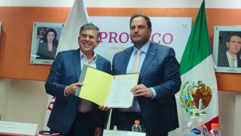 Profeco y Canirac firman convenio de colaboración a favor de los consumidores