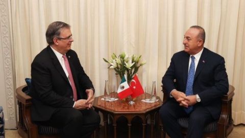 El canciller Marcelo Ebrard llegó a Nueva Delhi para participar en reunión del G20