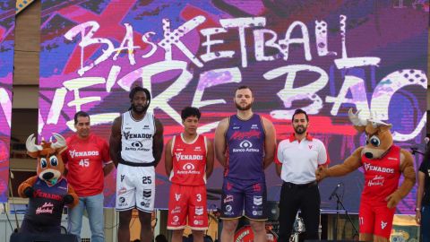 Venados Basketball presenta a su afición su jersey para el Cibacopa 2023