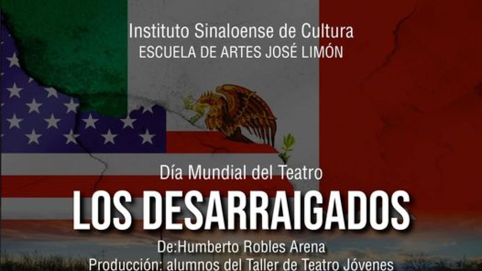 Celebrarán Día Mundial del Teatro con la obra “Los desarraigados”, en el Teatro Socorro Astol