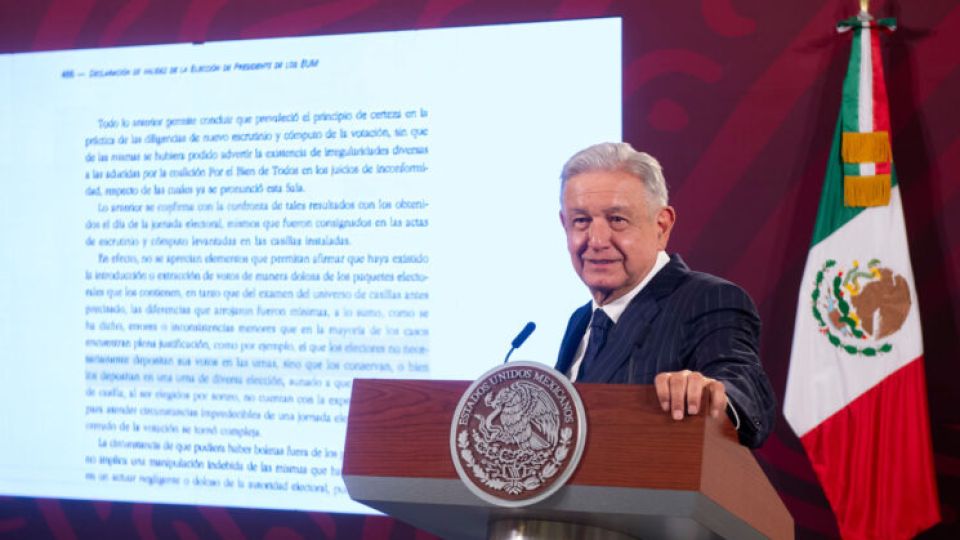 Países atenderán tráfico de drogas y control de armas a partir de cooperación, no del sometimiento, afirmó AMLO