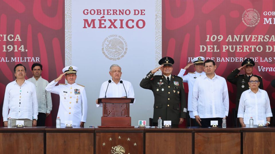 "Que se oiga bien y que se oiga lejos: no aceptamos ninguna intervención", afirmó AMLO