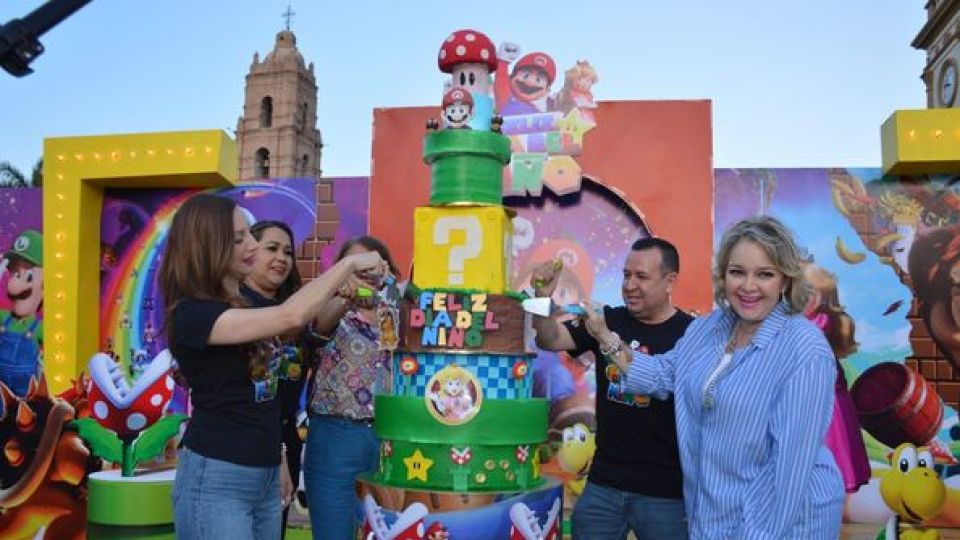 Festejan a los niños y niñas de Mocorito Pueblo Mágico