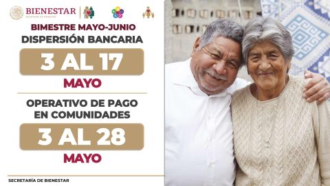 Presentan calendario de entrega de apoyos de los Programas para el Bienestar para bimestre mayo-junio