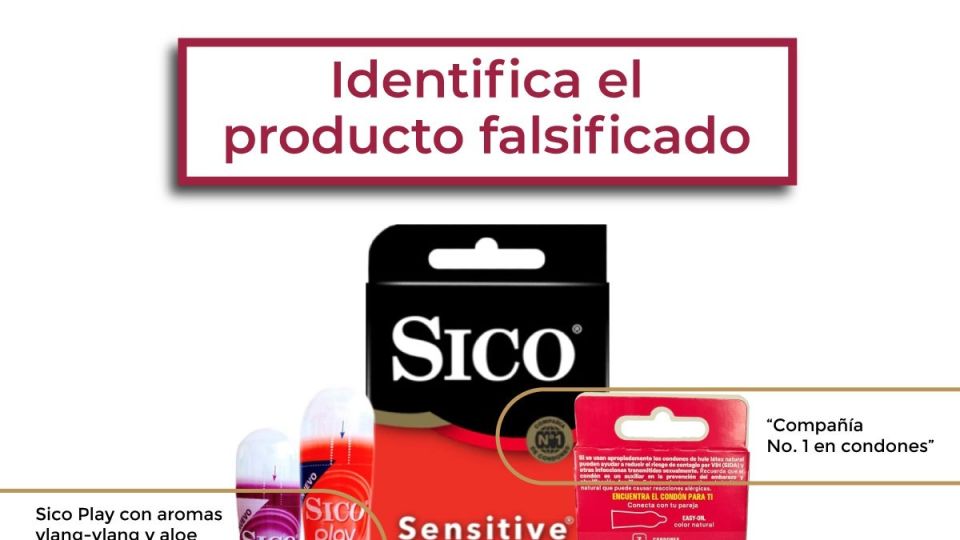 Alertan sobre preservativos falsificados