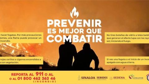 Piden denunciar quema clandestina de predios para evitar incendios forestales