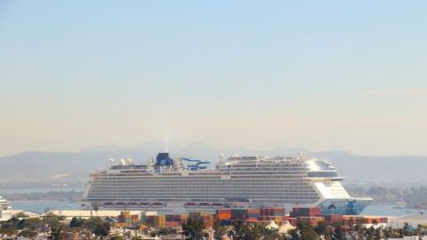 En este año han llegado 72 cruceros turísticos con más de 342 mil personas a bordo