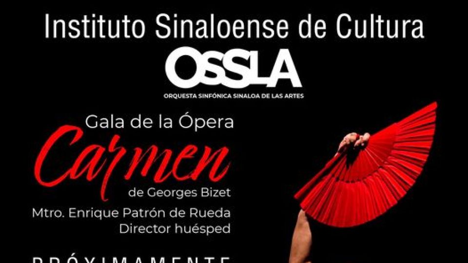 Prepara la OSSLA la Gala de la Ópera Carmen, el 15 y 18 de junio