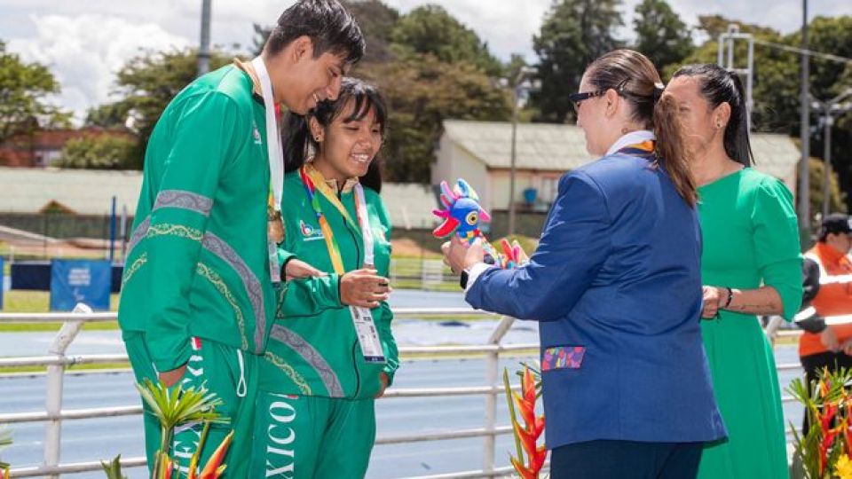 México consiguió tres oros en arranque de para atletismo en Bogotá 2023