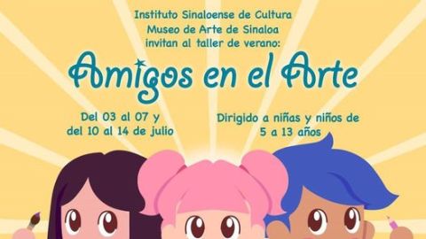 Se realizará del 3 al 14 de julio el Taller de Verano MASIN "Amigos en el arte"