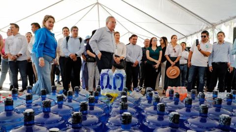 Dan banderazo para Aquatón 2023 "Un litro de agua hace la diferencia"