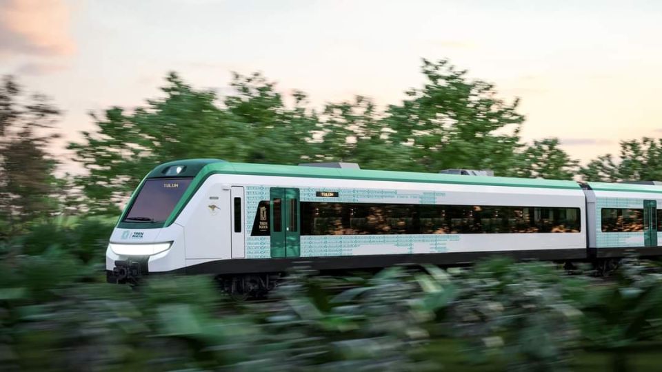 En camino a Cancún para pruebas el primer convoy del Tren Maya