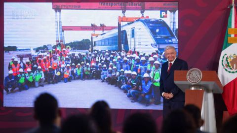 Llegada del Tren Maya a Cancún fue todo un acontecimiento: AMLO