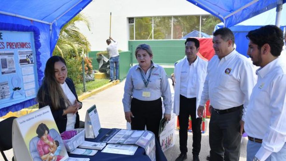 Festeja UMF No. 35 del IMSS su 38 Aniversario, con Feria de la Salud