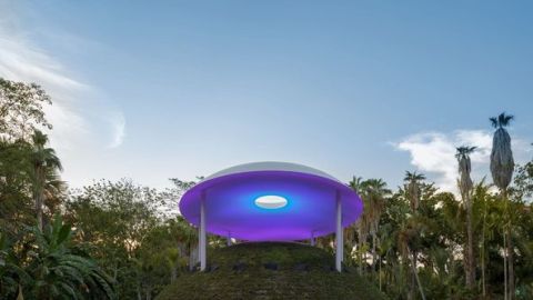 Anuncian reapertura de Encounter, de James Turrell, en el Jardín Botánico