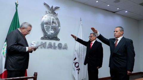 Gobernador toma protesta a nuevo titular de Seguridad Pública del Estado y al subsecretario