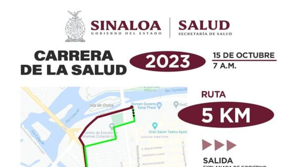 Festejarán el Día del Trabajador de la Salud y Día del Médico con la Carrera de la Salud 2023