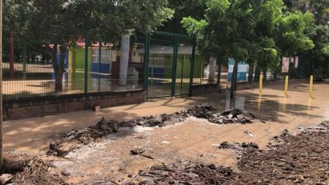 Se registraron más de mil escuelas afectadas por lluvias de Norma