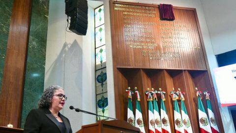 Realizan inscripción del nombre del Instituto Tecnológico de Culiacán en el Muro de Honor del Congreso