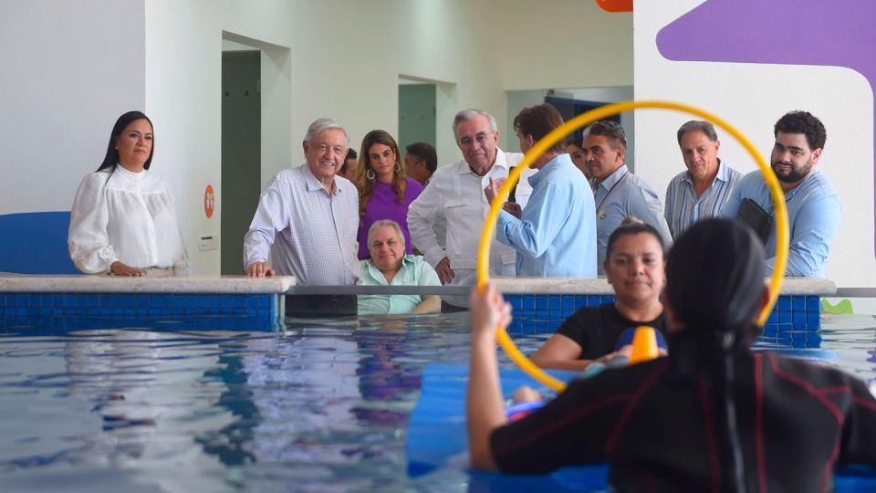 Presidente López Obrador inauguró hoy el CRIT Teletón en Mazatlán