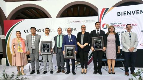 Entregan Premio al Mérito Científico 2023