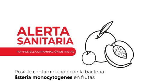 Alertan sobre contaminación en frutas provenientes de Estados Unidos