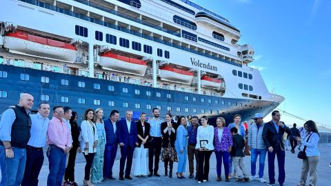 Vuelven los cruceros a Topolobampo con el arribo del Volendam