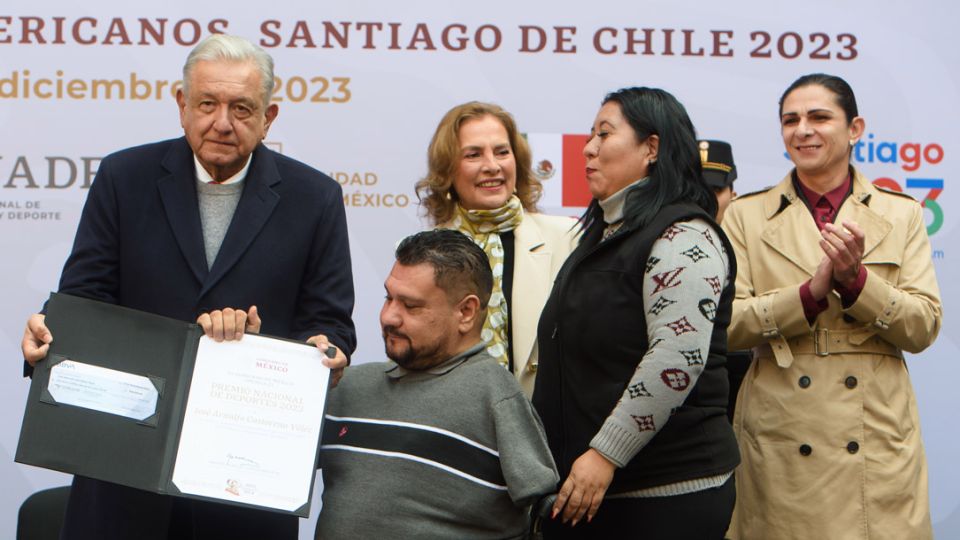 Entregan Premio Nacional de Deportes 2023 y reconocen a participantes de  Parapanamericanos y Panamericanos