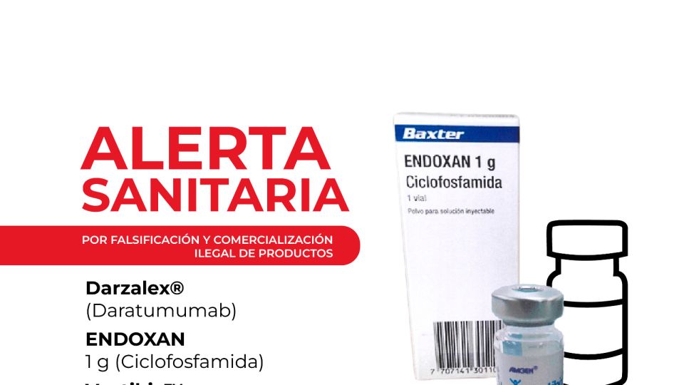 Alertan por falsificación y comercialización ilegal de medicamentos para el cáncer