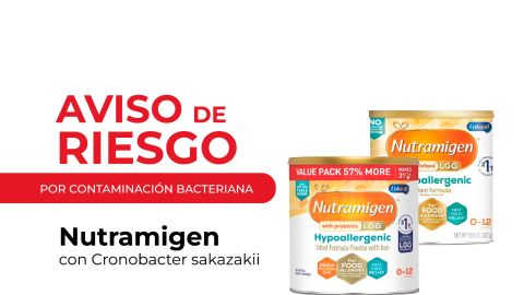 Retiran lote de fórmula infantil Nutramigen por contaminación bacteriana