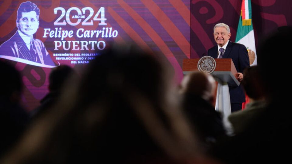 AMLO pronostica buen porvenir para México