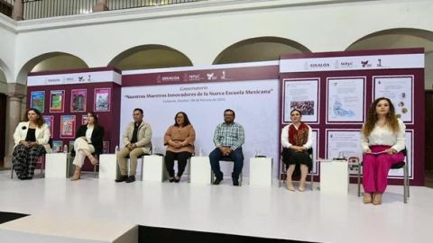 Realizan conversatorio con maestras y maestros que participaron en la elaboración de los Libros de Texto