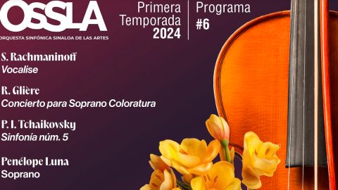 Se presentará la OSSLA este jueves 15 bajo la dirección artística del Mtro. Enrique Patrón de Rueda