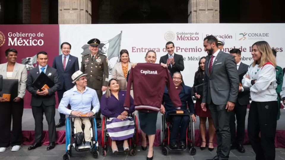 Entregan el Premio Nacional de Deportes a los atletas mexicanos más destacados del año